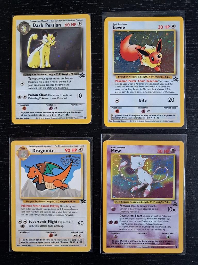 WOTC Promo's, Ophalen of Verzenden, Zo goed als nieuw, Meerdere kaarten, Foil