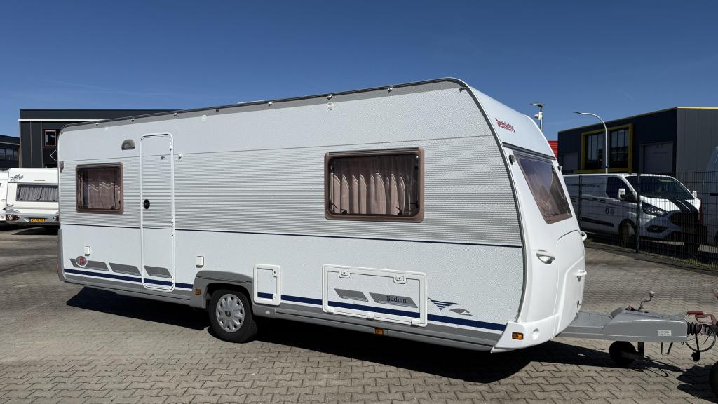 Dethleffs Beduin 540 V bouwjaar 2001 met voortent en luifel, Caravans en Kamperen, Caravans, Bedrijf, tot en met 4, 1000 - 1250 kg