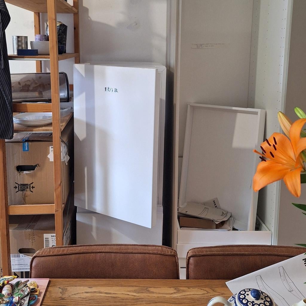 Etna KCV143WIT, koelvriescombinatie vrijstaand, Huis en Inrichting, Woonaccessoires | Spiegels, Gebruikt, 100 tot 150 cm, Ophalen of Verzenden