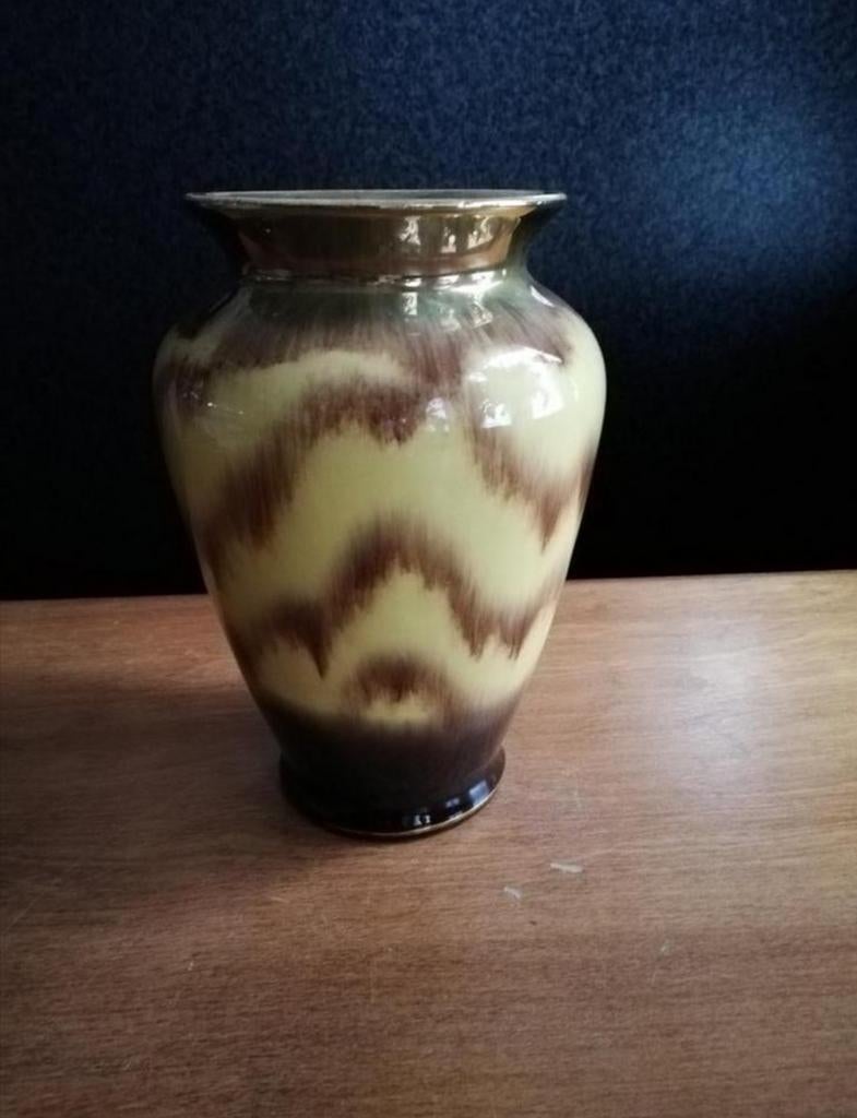 Bay Keramik West Germany drip vase vintage 535-20, Antiek en Kunst, Antiek | Vazen, Ophalen of Verzenden