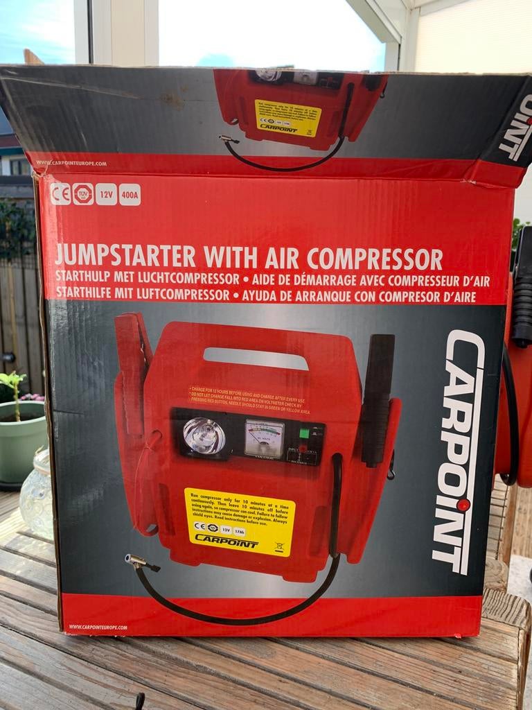 Starthulp met luchtcompressor, Ophalen, Nieuw