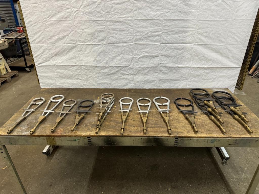 Ringbrander ringzwenkbrander gasbrander propaan voor buis, Ophalen, Gebruikt