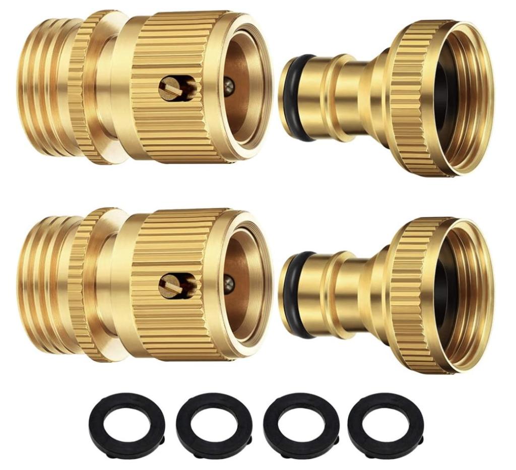 2 stuks snelkoppelingen voor tuinslang/waterslang, Overige materialen, Overige typen, Nieuw, Ophalen of Verzenden