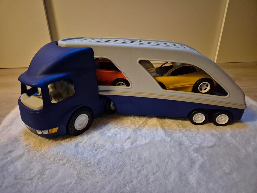 Little Tikes Vrachttruck met auto's - Zo Goed Als Nieuw!, Ophalen, Zo goed als nieuw, Jongen of Meisje