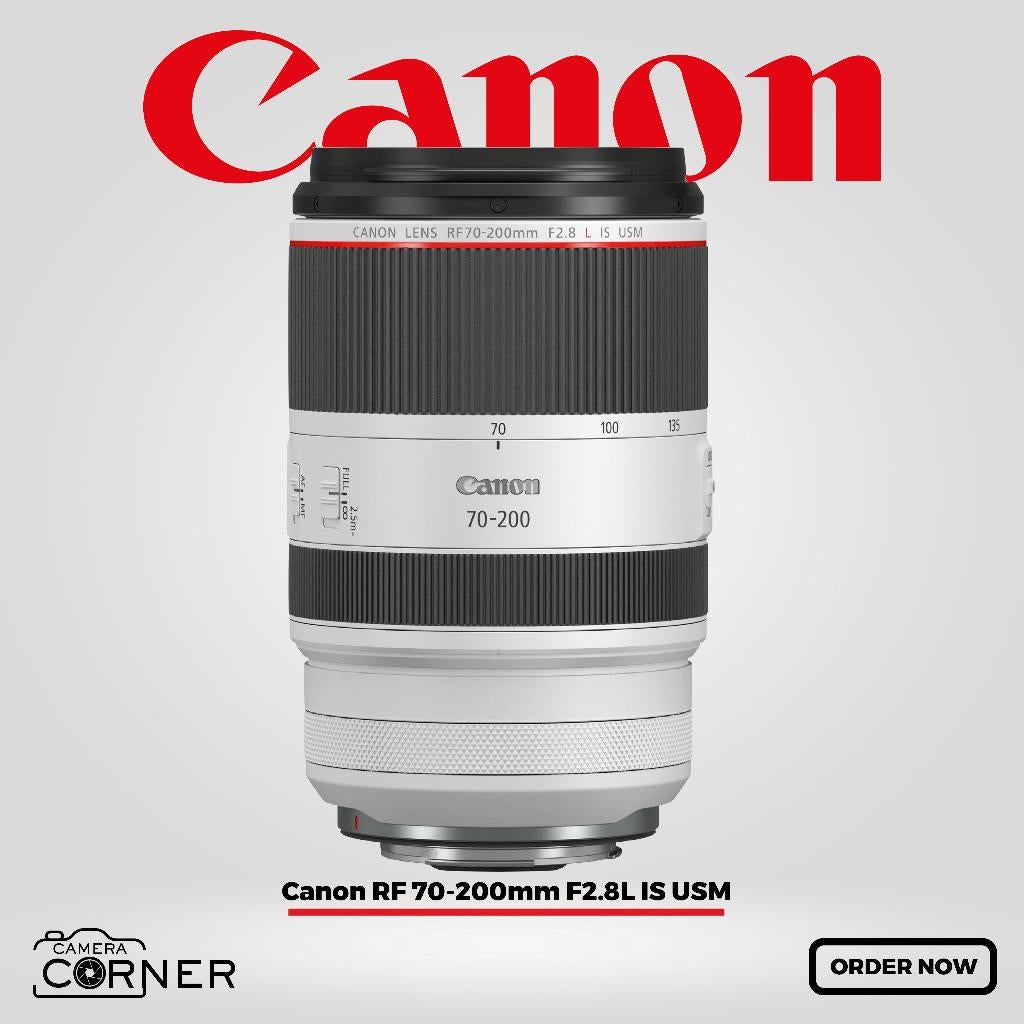 Canon RF 70-200mm f/2.8L IS USM Occasion, Audio, Tv en Foto, Fotografie | Lenzen en Objectieven, Zo goed als nieuw, Telelens, Ophalen of Verzenden
