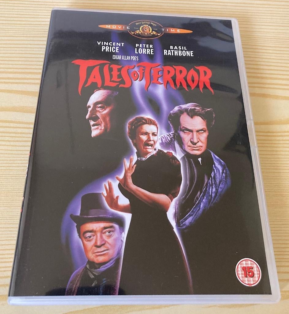 dvd Tales Of Terror Met Vincent Price, Peter Lorre, Vanaf 16 jaar, Ophalen, Zo goed als nieuw, Overige genres