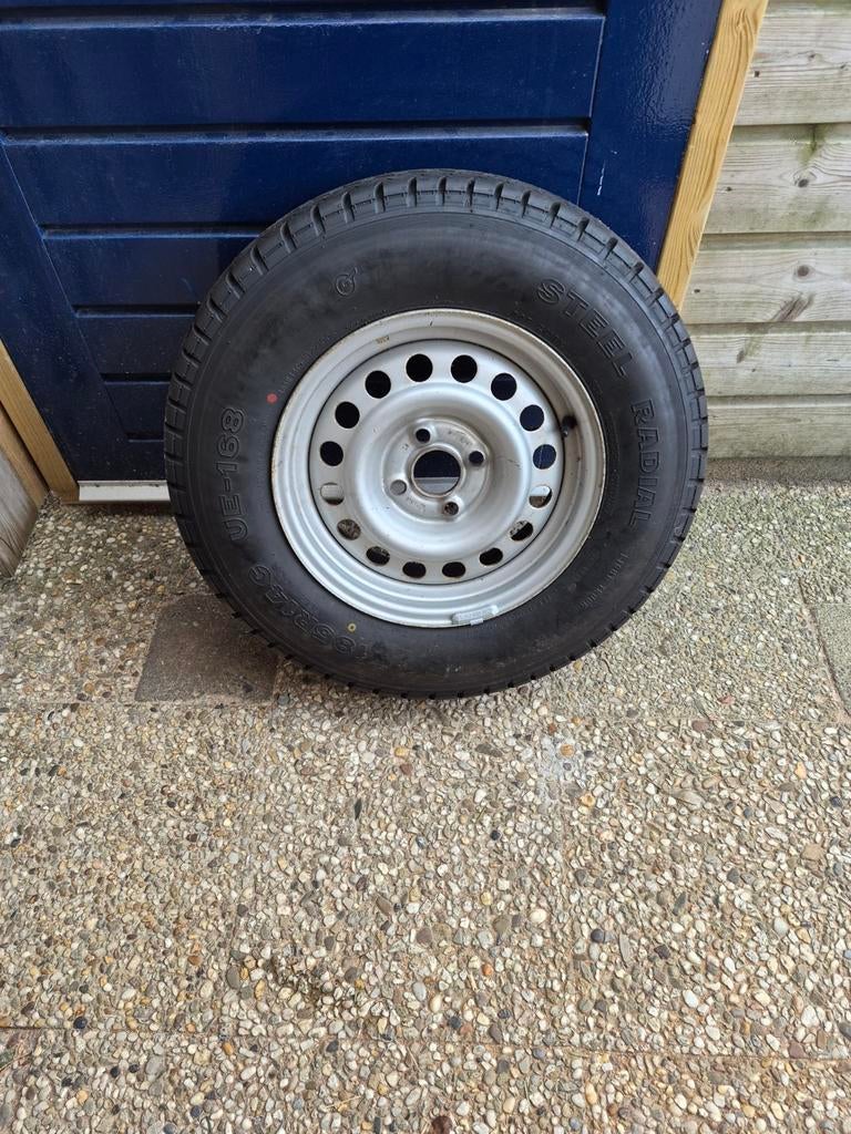 Reservewiel Caravan - 185R14C, Caravans en Kamperen, Caravan accessoires, Ophalen, Gebruikt