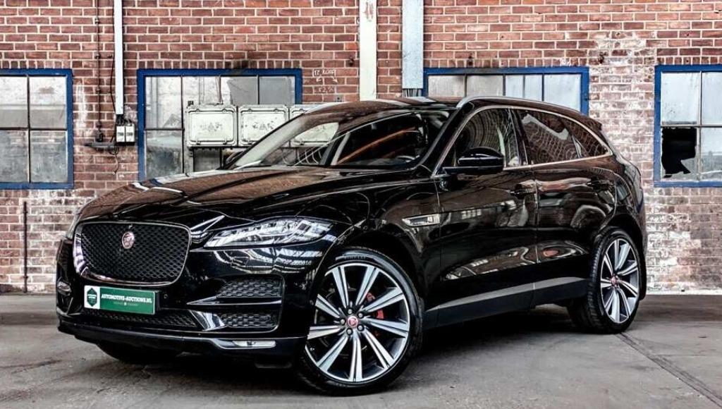 Originele 22 inch Jaguar velgen winterbanden I-pace F-pace, Info@jaguar.com, Gebruikt, 265 mm, Banden en Velgen