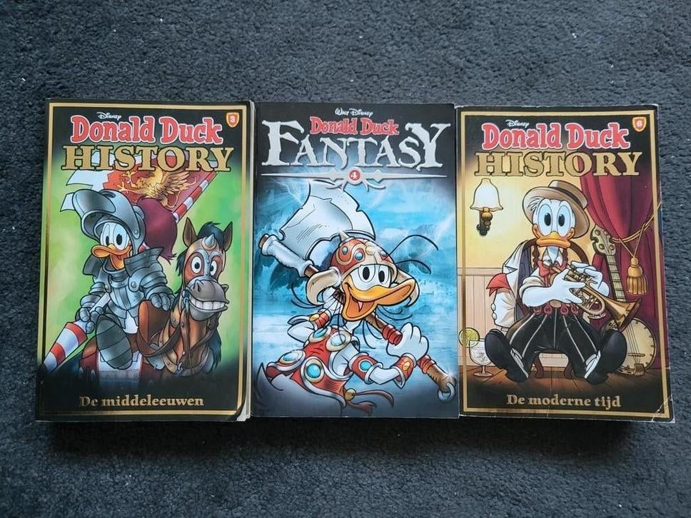 Donald Duck pockets History & Fantasy, Boeken, Stripboeken, Meerdere stripboeken, Ophalen, Zo goed als nieuw