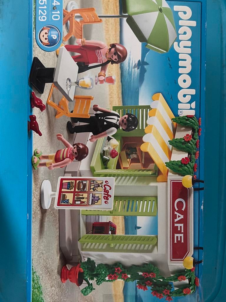 Playmobil Café - Complete Set, Ophalen, Zo goed als nieuw, Complete set