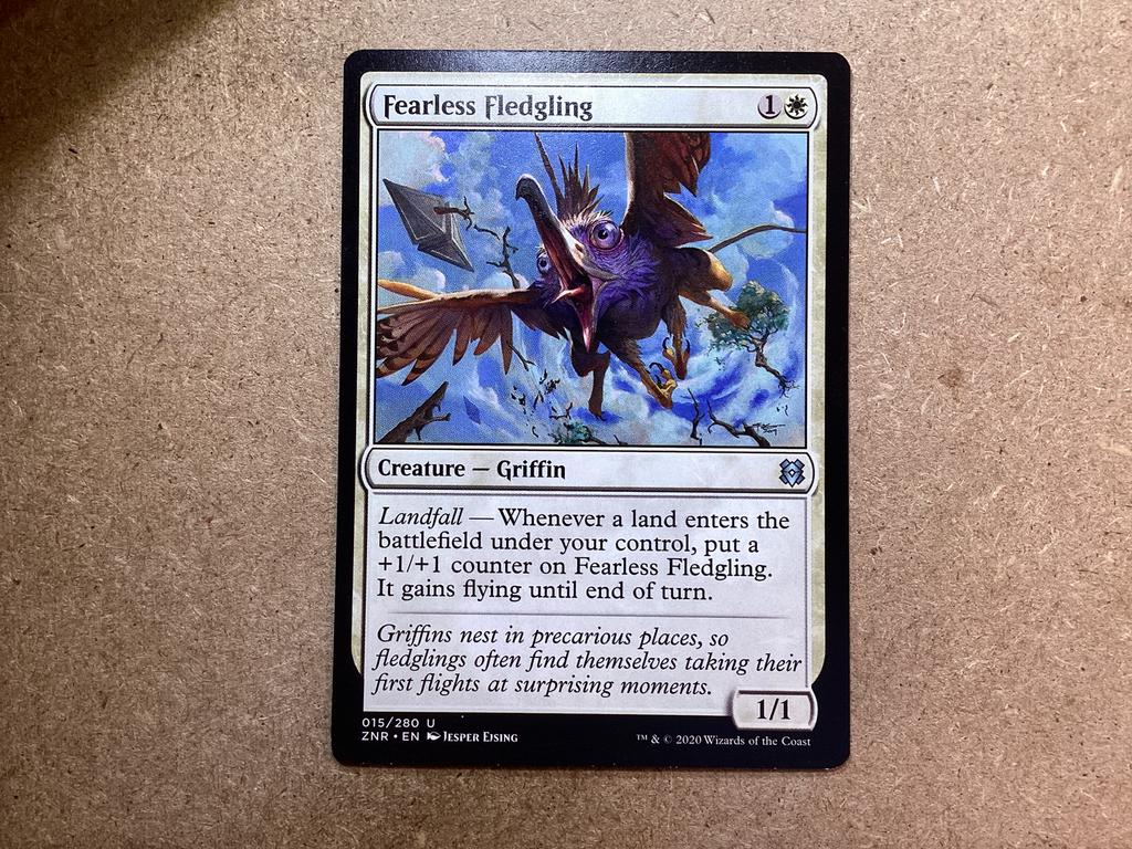 1x Fearless Fledgling [015/280] (Excellent), Hobby en Vrije tijd, Verzamelkaartspellen | Magic the Gathering, Zo goed als nieuw