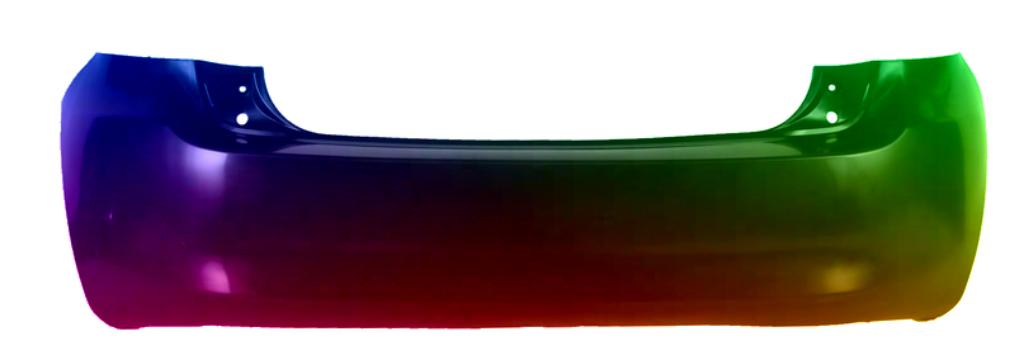 Achterbumper Voor Toyota Auris (E15) 2007-2010 Gespoten in d, Verzenden, Nieuw, Toyota, Achter