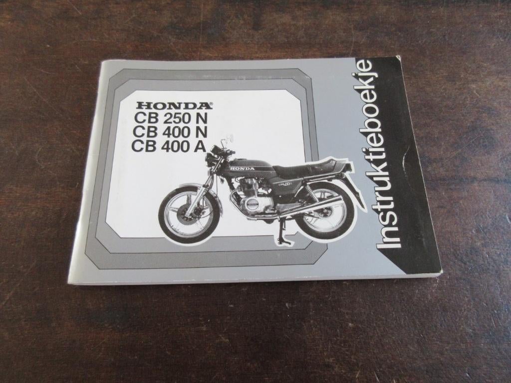 Honda CB250N CB400N CB400A instructieboekje handleiding, Ophalen of Verzenden, Honda