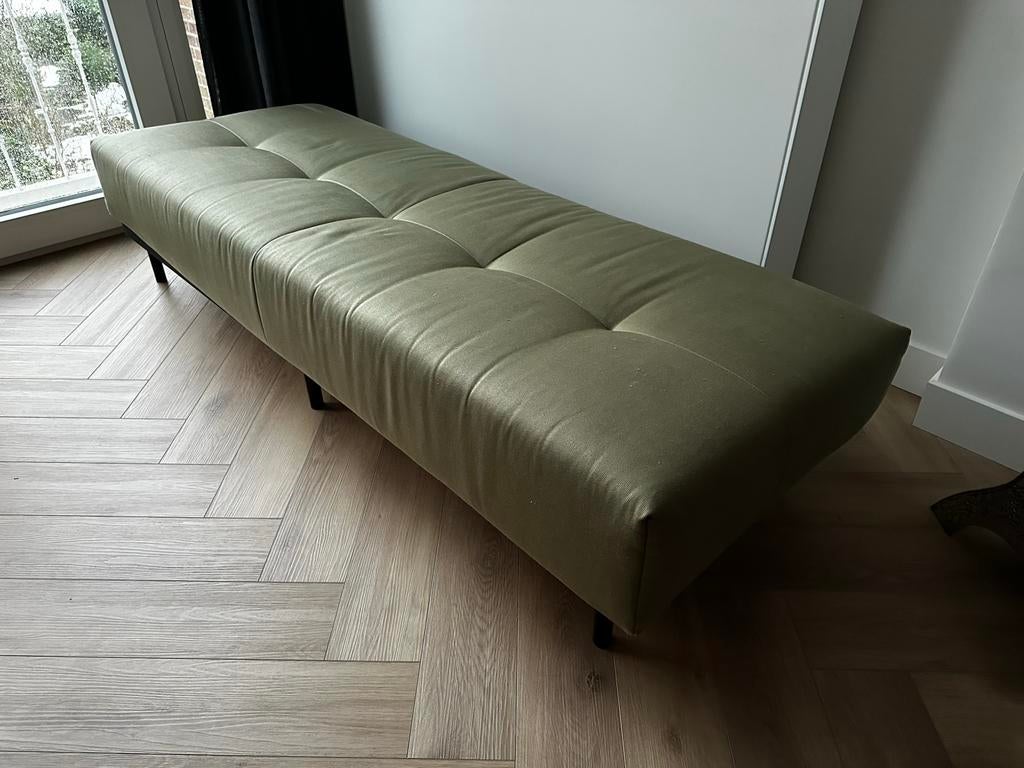 Design Passe Partout bankje - Rijswijk, Ophalen, 125 cm of meer, Zo goed als nieuw, Stof