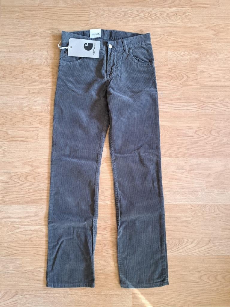 Grijze corduroy broek voor jongens, Carhartt
Nieuw W 26 L 32, Kleding | Heren, Broeken en Pantalons, Ophalen of Verzenden, Nieuw
