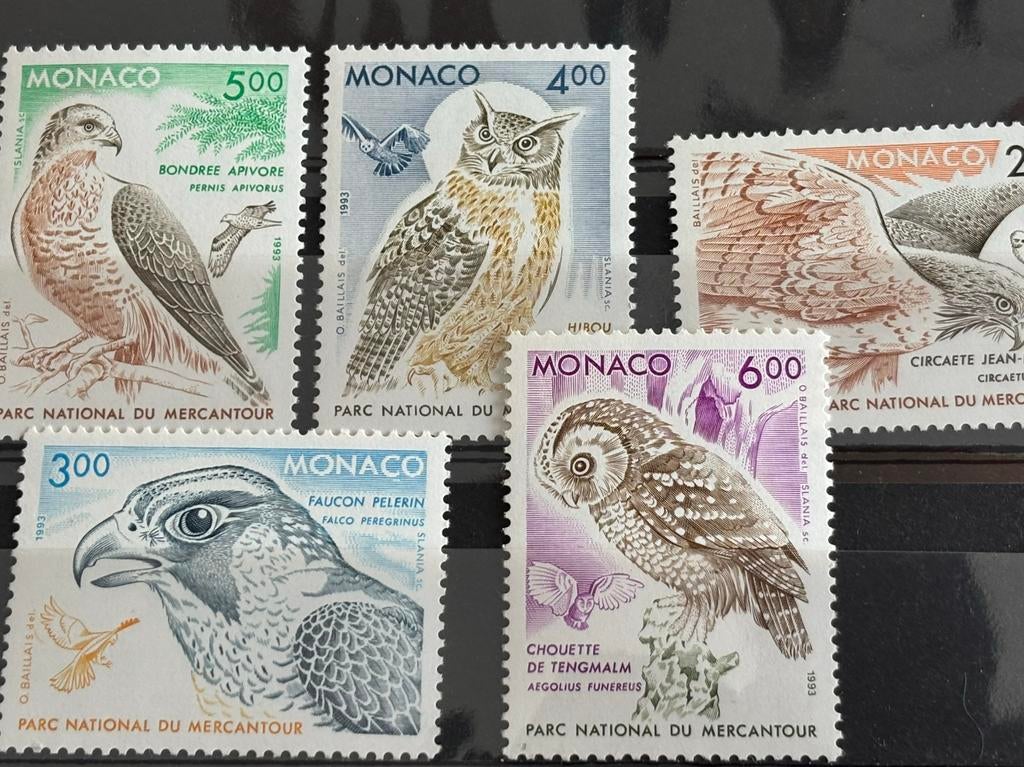 Vogel, Monaco 1993, Ophalen of Verzenden, Postfris, Dier of Natuur