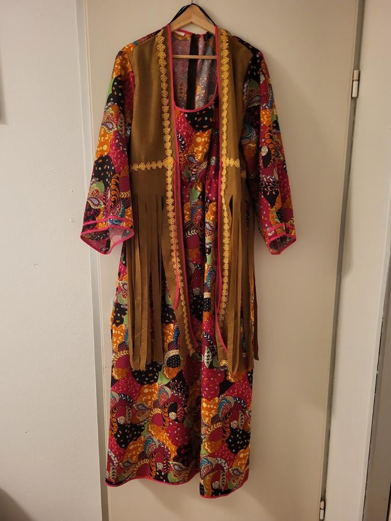 Hippie jurk, Ophalen of Verzenden, Zo goed als nieuw, 170 of groter, Meisje