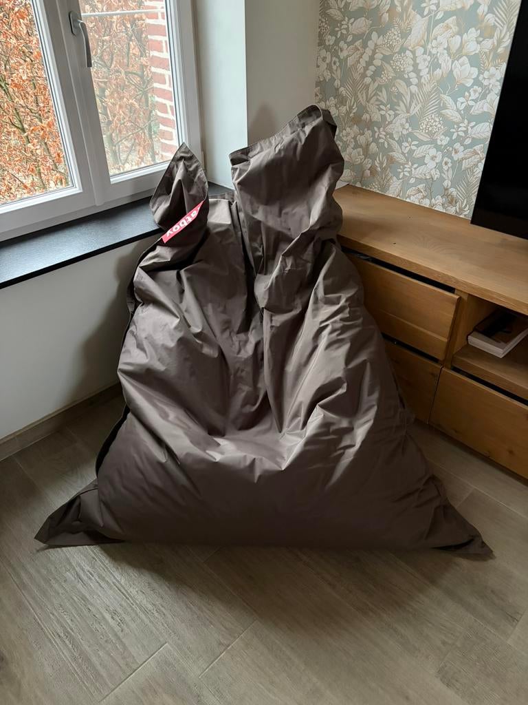 Fatboy zitzak kleur taupe, Ophalen of Verzenden, Zo goed als nieuw, Bruin, Zitzak