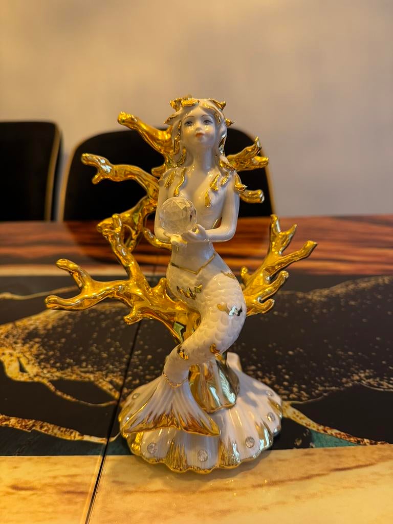 Capodimonte beeldje zeemeermin, Ophalen of Verzenden