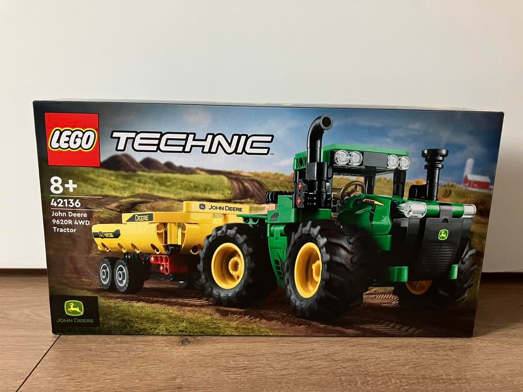 LEGO Technic 42136 John Deere 9620R 4WD tractor - nieuw, Kinderen en Baby's, Speelgoed | Duplo en Lego, Ophalen of Verzenden, Nieuw