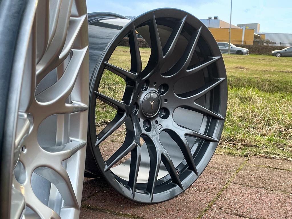 YANAR WHEELS Y-NL 359M 19 INCH VOOR BMW 3 SERIE E90 / E91, 19 inch, Velg(en), Nieuw, Ophalen of Verzenden