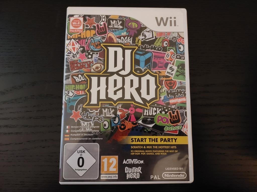 DJ Hero, Spelcomputers en Games, Muziek, 1 speler, Ophalen of Verzenden, Zo goed als nieuw