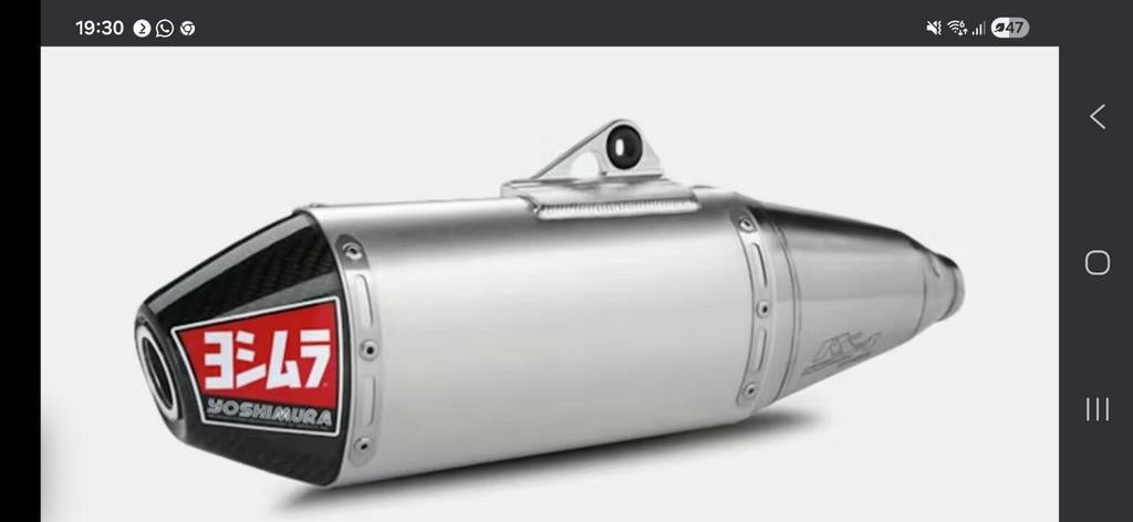 Yoshimura.akra.hgs.of originele uitlaat gezocht., Ophalen of Verzenden, Gebruikt