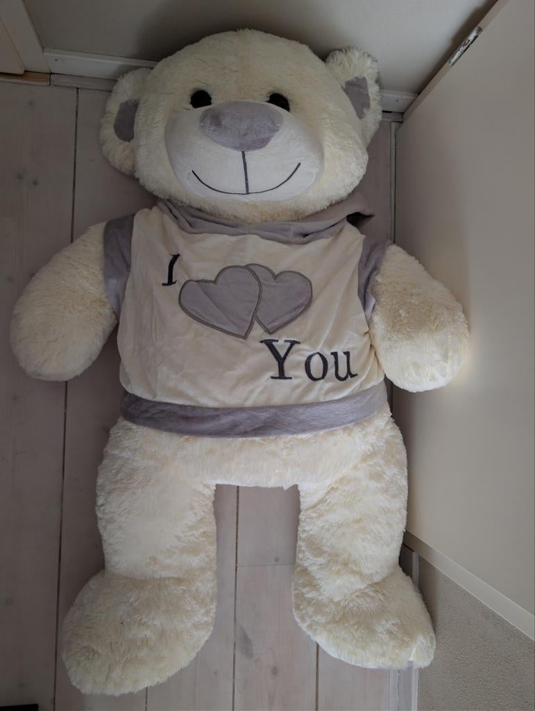Mega grote teddy beer nieuw 120cm, Ophalen of Verzenden, Nieuw, Beer