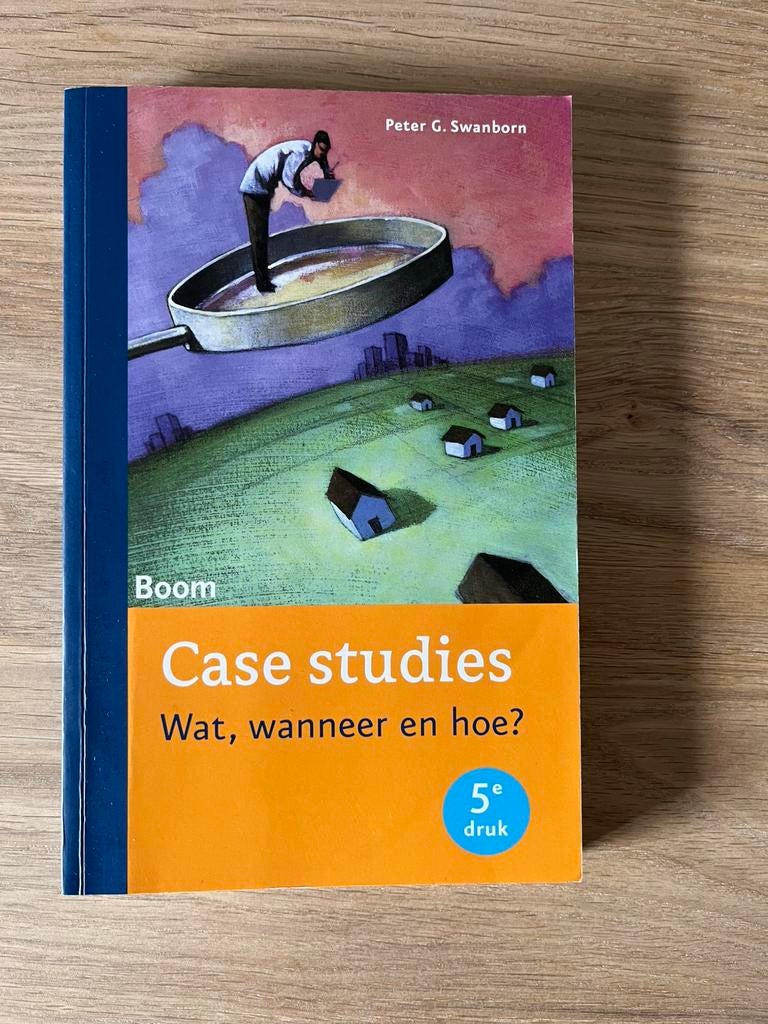 Case studies, Ophalen of Verzenden, Alpha, Zo goed als nieuw, HBO