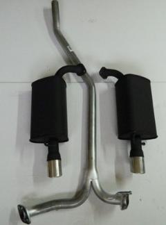 sportuitlaat uitlaat sportdemper MAZDA 6 GY duplex met pijp, Ophalen of Verzenden