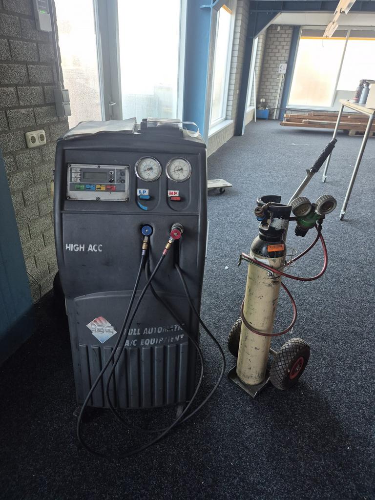 Airco apparaat inc stikstof, Ophalen