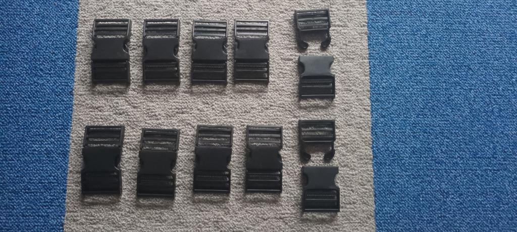 Stormband gespen totaal 10 stuks, Ophalen of Verzenden, Gebruikt