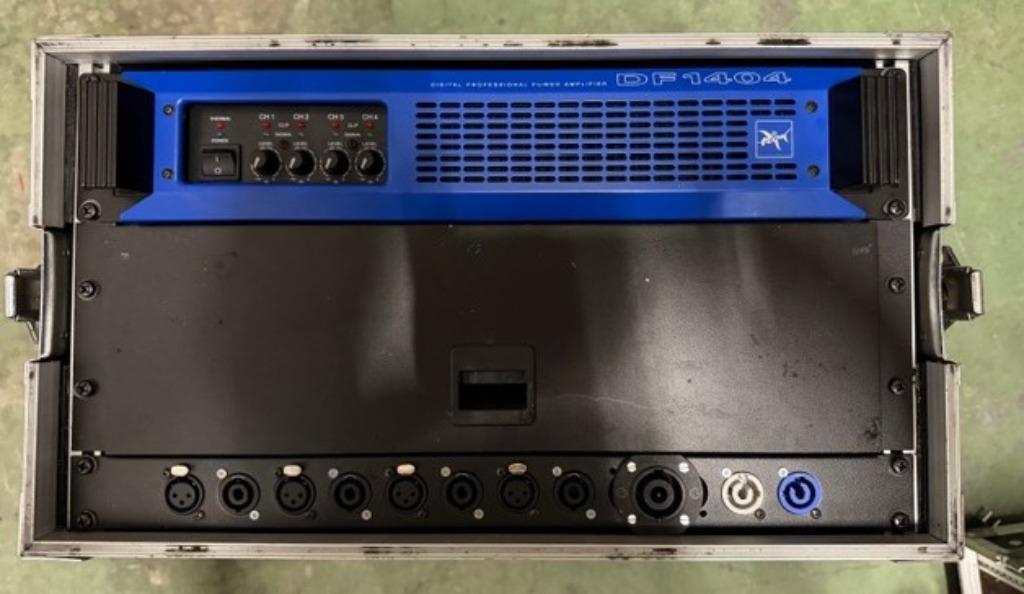 4 x 350 Watt monitor / geluidset versterker, Muziek en Instrumenten, Ophalen, Zo goed als nieuw, Minder dan 500 watt, Monitor(versterker)