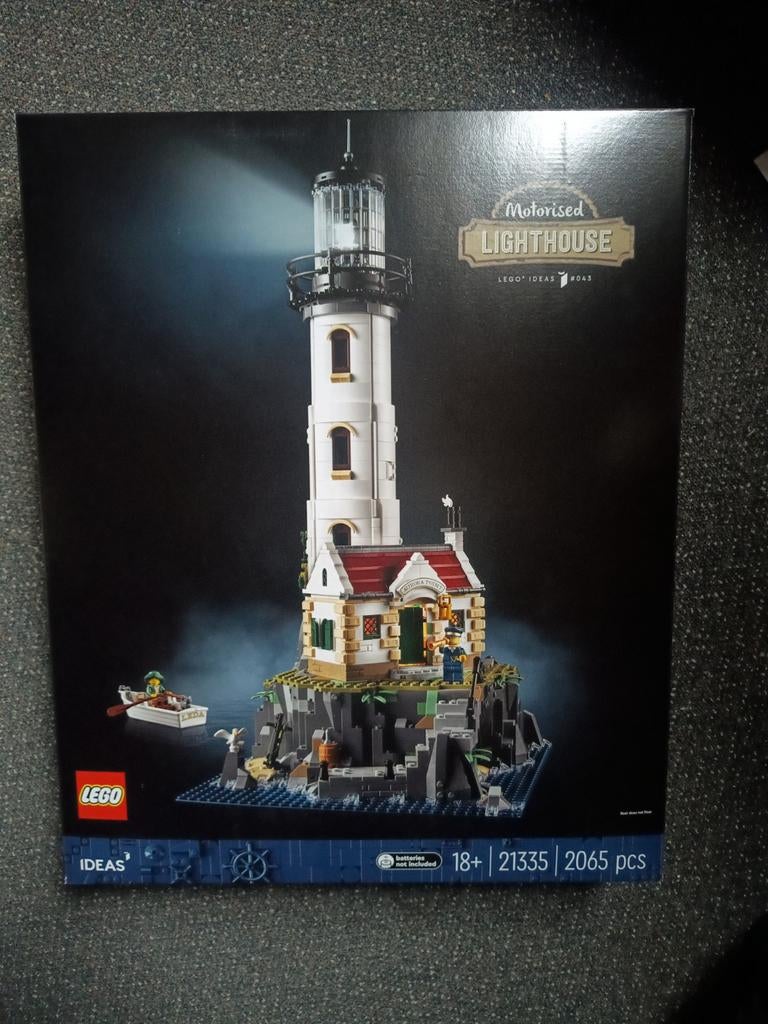 LEGO Gemotoriseerde vuurtoren / NIEUW / 21335, Ophalen of Verzenden, Nieuw