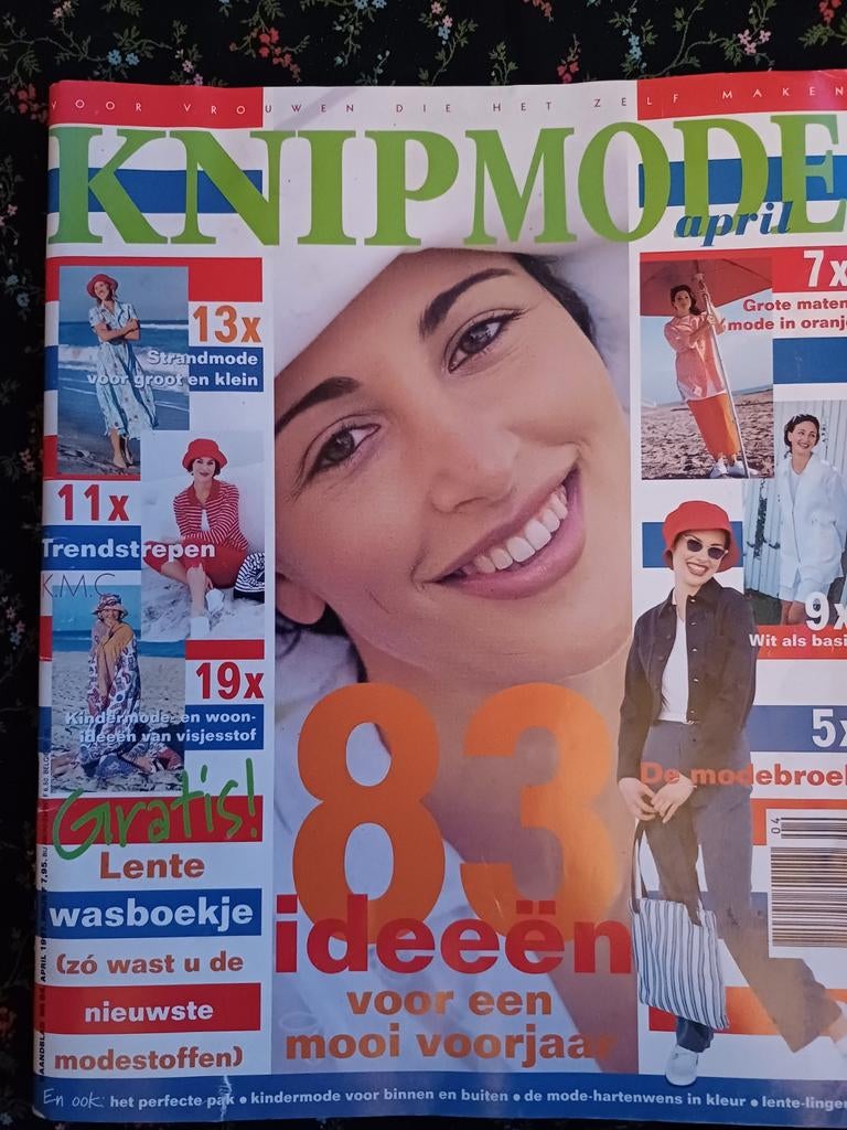 Knipmode lente zomer patronen naaien, Ophalen of Verzenden, Zo goed als nieuw, Vrouw, Knipmode