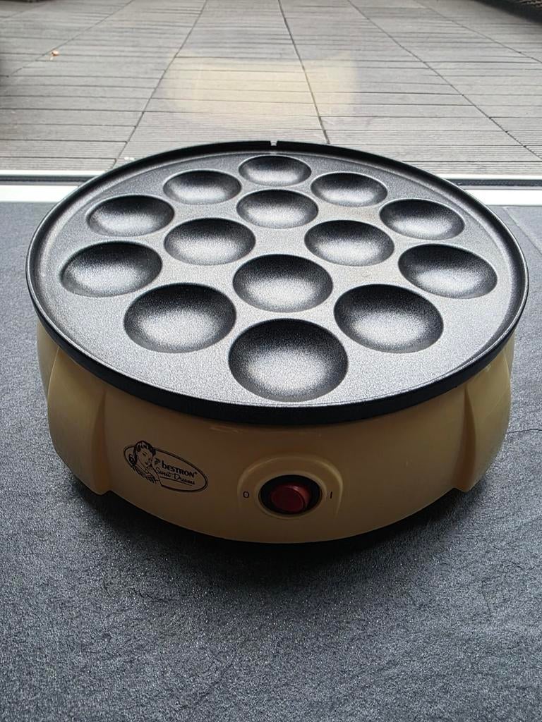 Poffertjesmaker - Perfect voor lekkere poffertjes!, Ophalen of Verzenden, Uitneembare platen, Gebruikt