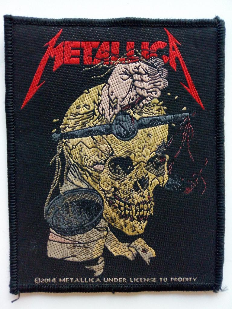Metallica erg  mooie en nieuwe official 2014 patch 86, Verzenden, Nieuw, Kleding