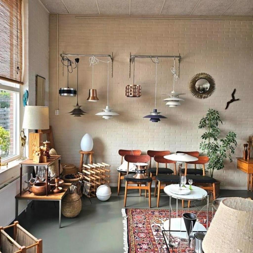 Vintage Design Tafellampen Lamp Deens Zweeds Scandinavisch