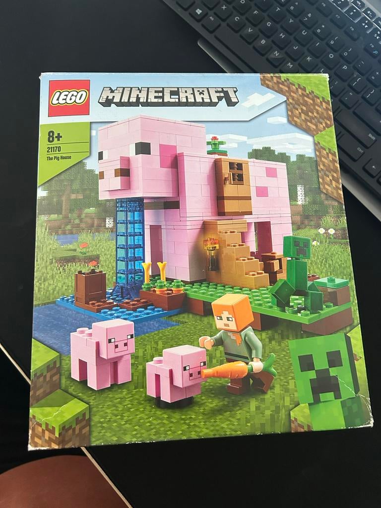 LEGO Minecraft The Pig House 21170, Kinderen en Baby's, Speelgoed | Duplo en Lego, Nieuw, Lego, Complete set, Ophalen of Verzenden