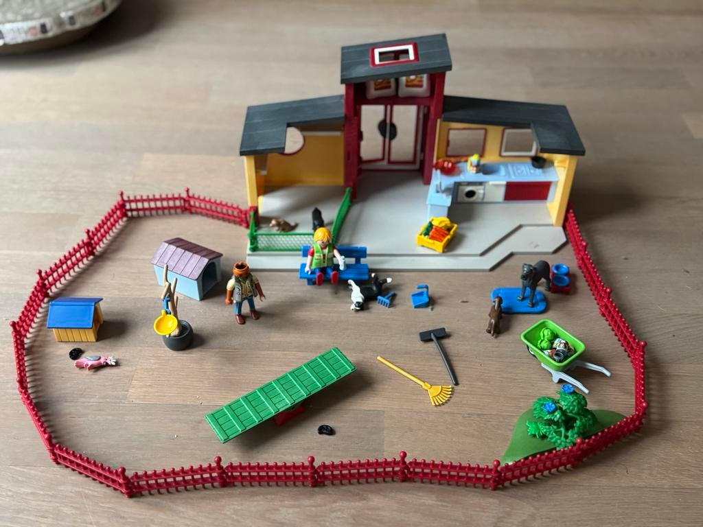 Playmobil 71599 Dierenpension, Ophalen, Gebruikt, Complete set