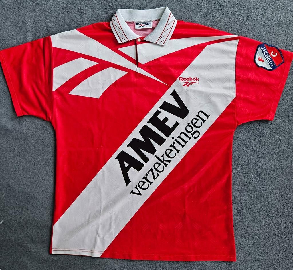 Fc utrecht vintage thuis shirt 95-97, Maat M, Ophalen of Verzenden, Shirt