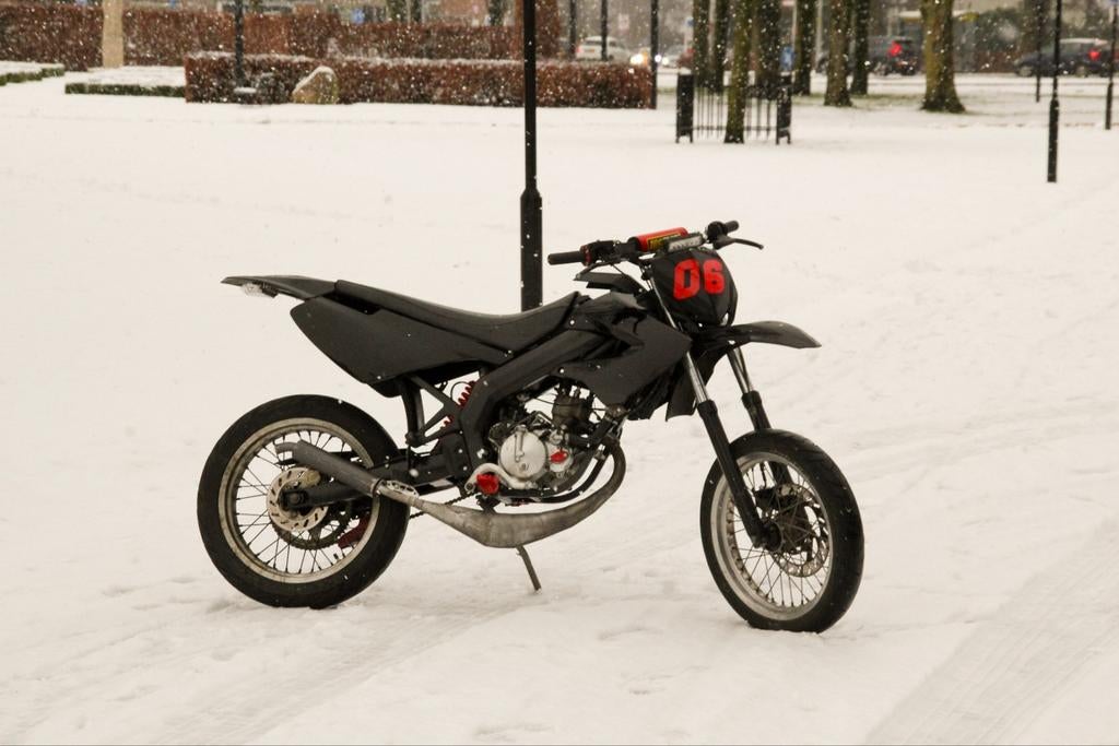 Derbi Senda 50cc geel kenteken, Ophalen, Gebruikt, 49 cc