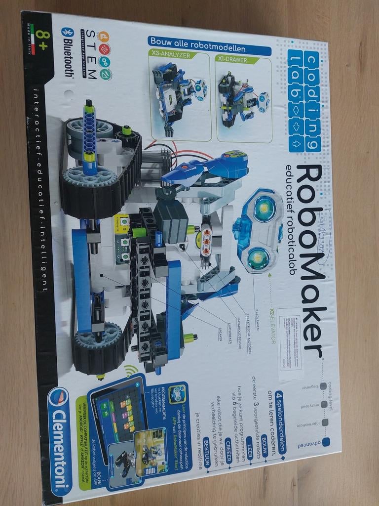 RoboMaker Educatief Robotica Lab - Bouw je eigen robot!, Ophalen, Zo goed als nieuw, Bouwen, Met licht