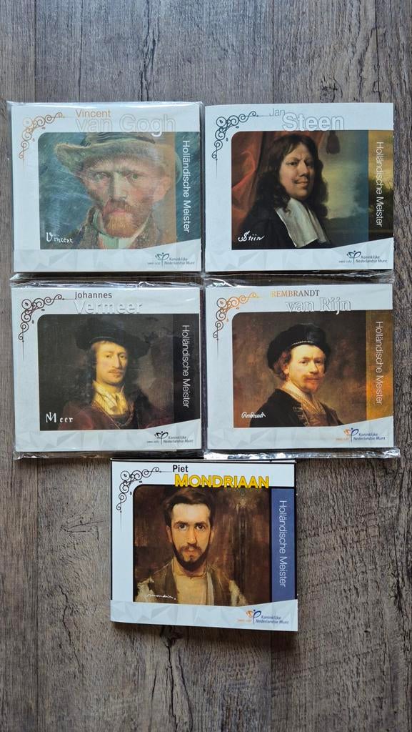 KNM World Money Fair BU Sets 2021 t/m 2025, Verzenden, Verzamelmap