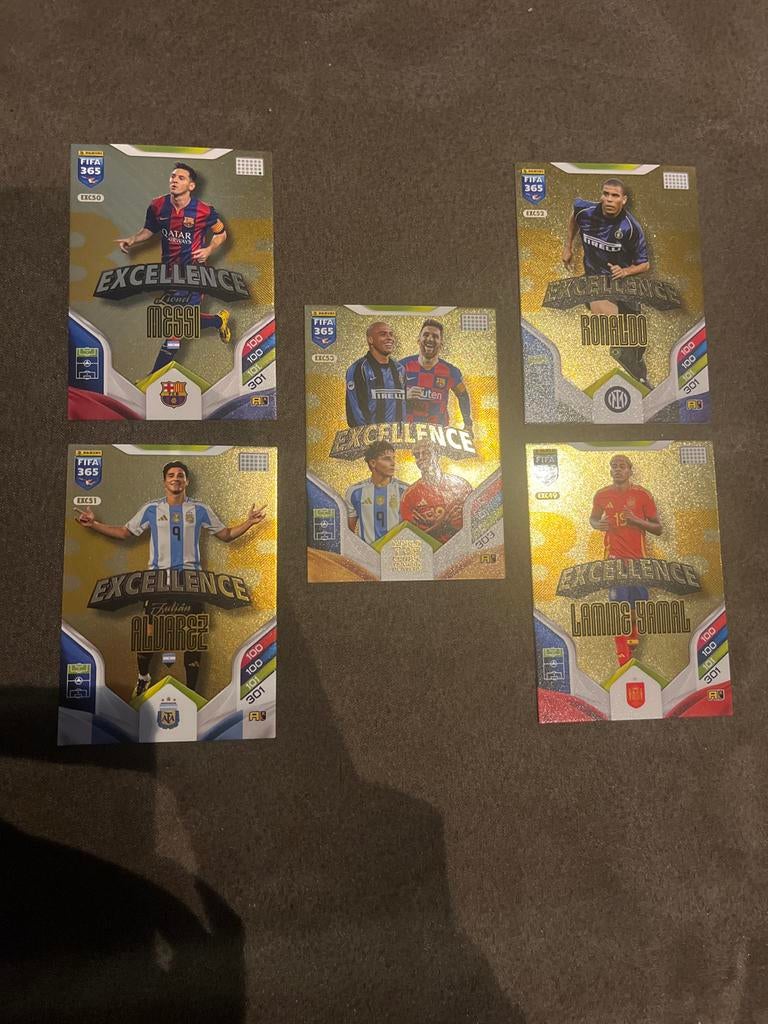 Voetbalplaatjes Panini FIFA 365 Excellence, Ophalen of Verzenden, Zo goed als nieuw, Overige sporten, Spelerskaart