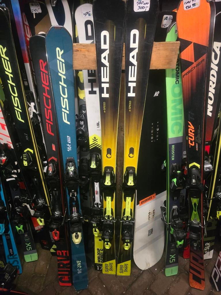 170cm HEAD SUPERSHAPE E-SPEED GEVORDERD, Sport en Fitness, Skiën en Langlaufen, Zo goed als nieuw, Ski's, Skiën, Head, Carve, 160 tot 180 cm