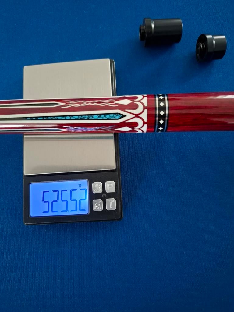 Biljartkeu drieband prachtige kleurstelling 525 gr 12.5 pomm, Ophalen of Verzenden, Nieuw, Keu of Ballen