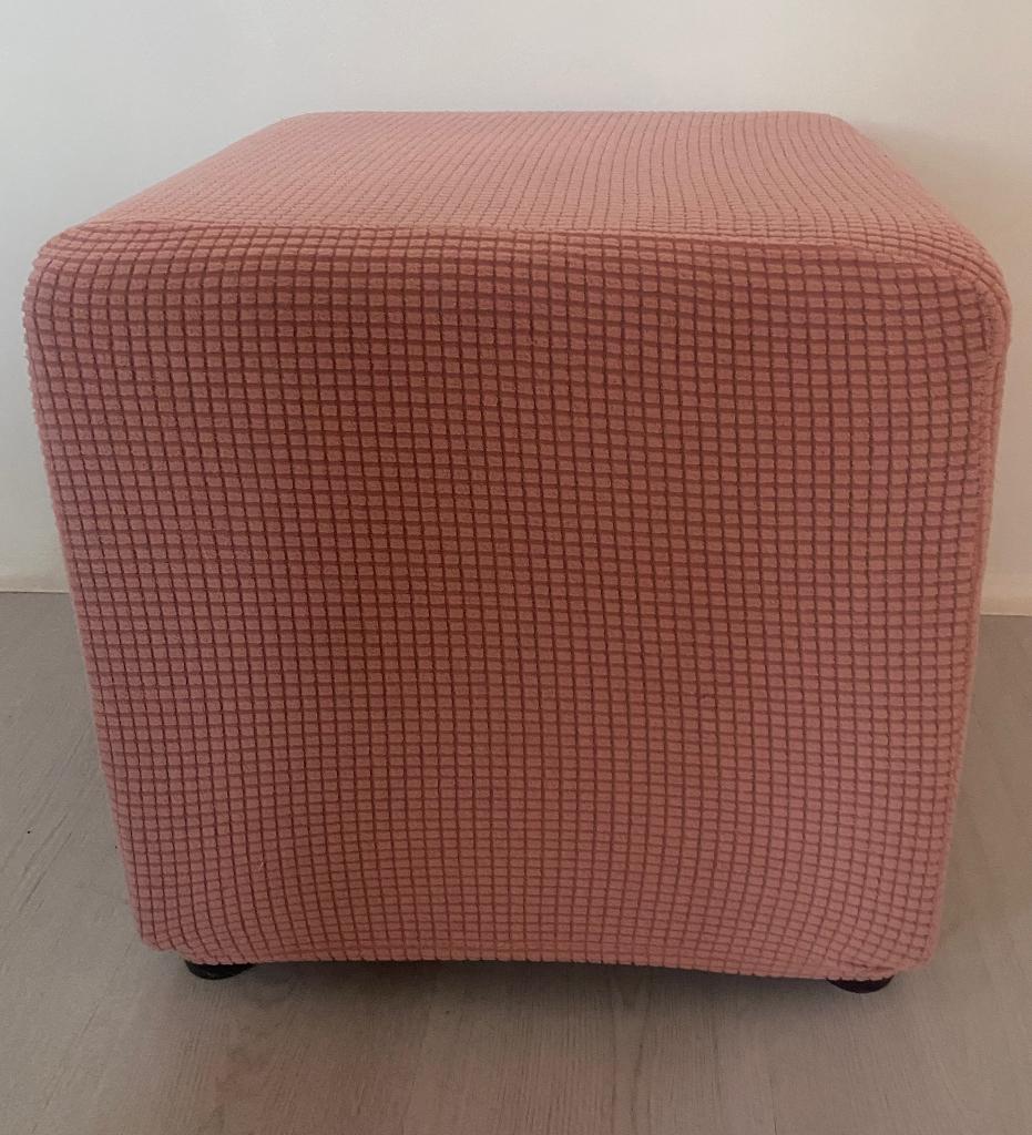 Poef, Huis en Inrichting, Ophalen, Minder dan 50 cm, Rond, Minder dan 50 cm