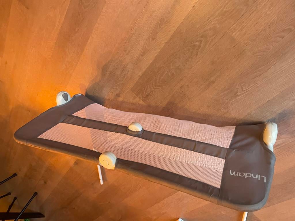 Bedbumper Lindam - Veiligheid voor je kind, Kinderen en Baby's, Traphekjes, Gebruikt, Overige typen, Overige materialen, minder dan 100 cm