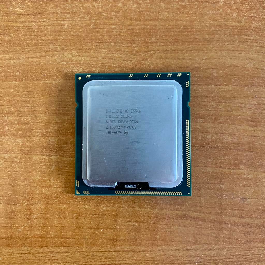 Intel Xeon E5506 @2,13GHz ( LGA 1366 ), Computers en Software, Processors, Ophalen of Verzenden, Gebruikt, 4-core, 2 tot 3 Ghz